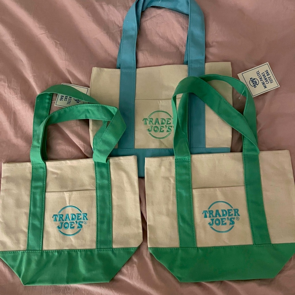 Trader Joe’s mini totes